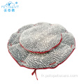 Lits pour chiens/tapis pour animaux de compagnie confortables et pliables en forme de fleur